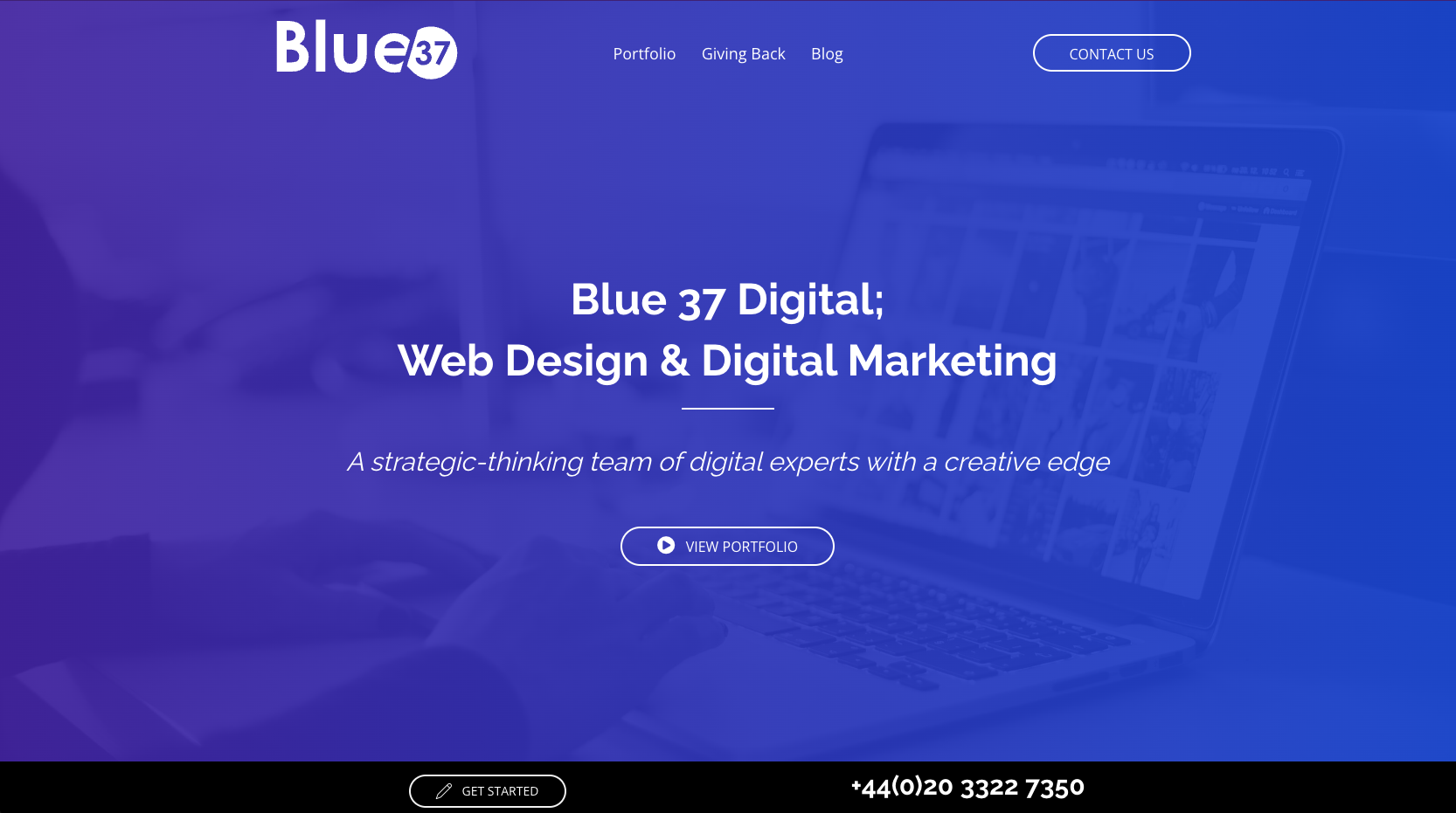 Project cover: Blue 37